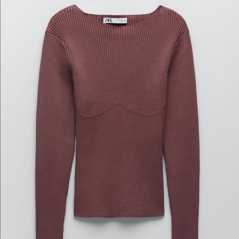 ZARA Ribbed Sweater